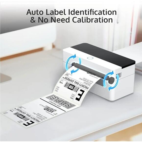 USB Thermal Label Printer 4x6 Shipping Label 203dpi by OffNova #4B-2054N - Picture 4 of 10